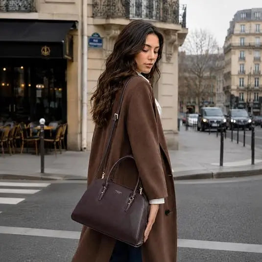Sac à Main cabas à 3 compartiments de taille moyenne David Jones