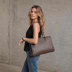 Grand Sac Porte-Document Sac à Main Business Cuir PU David Jones