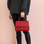 Sac à main bandoulière matelassé David Jones