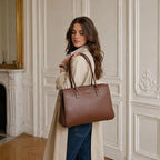 Grand Sac Porte-Document Sac à Main Business Cuir PU David Jones