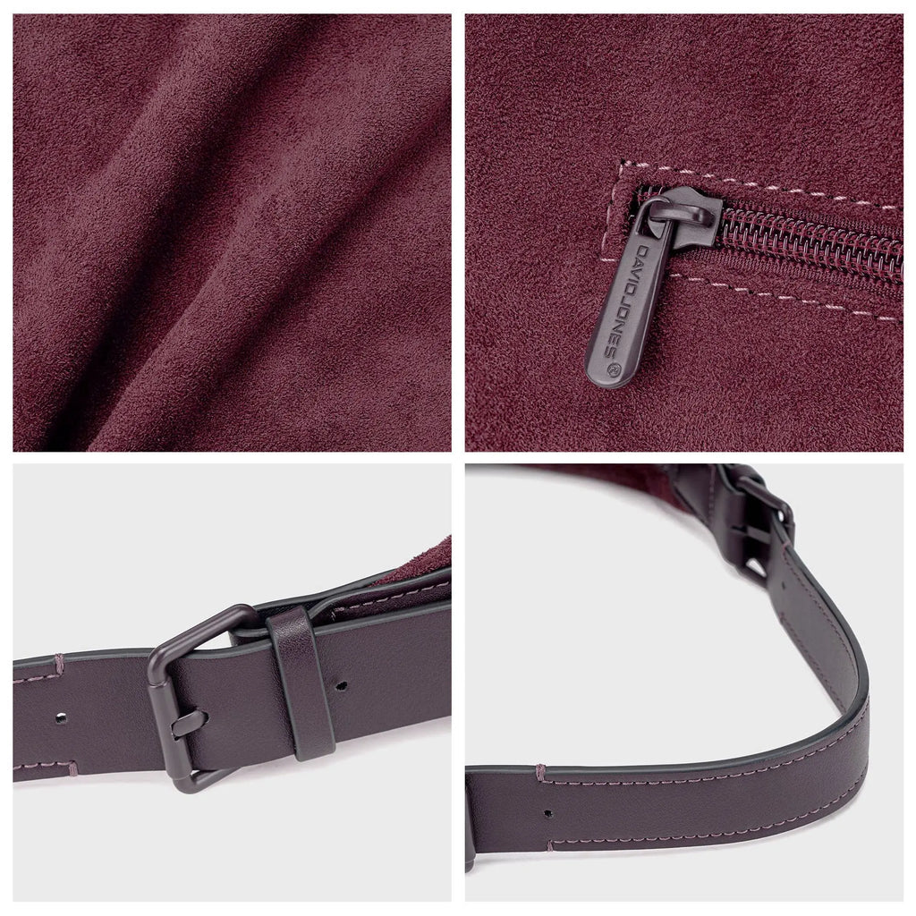 Grand Sac Hobo Souple Effet Daim