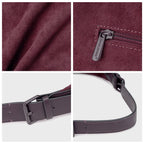 Grand Sac Hobo Souple Effet Daim