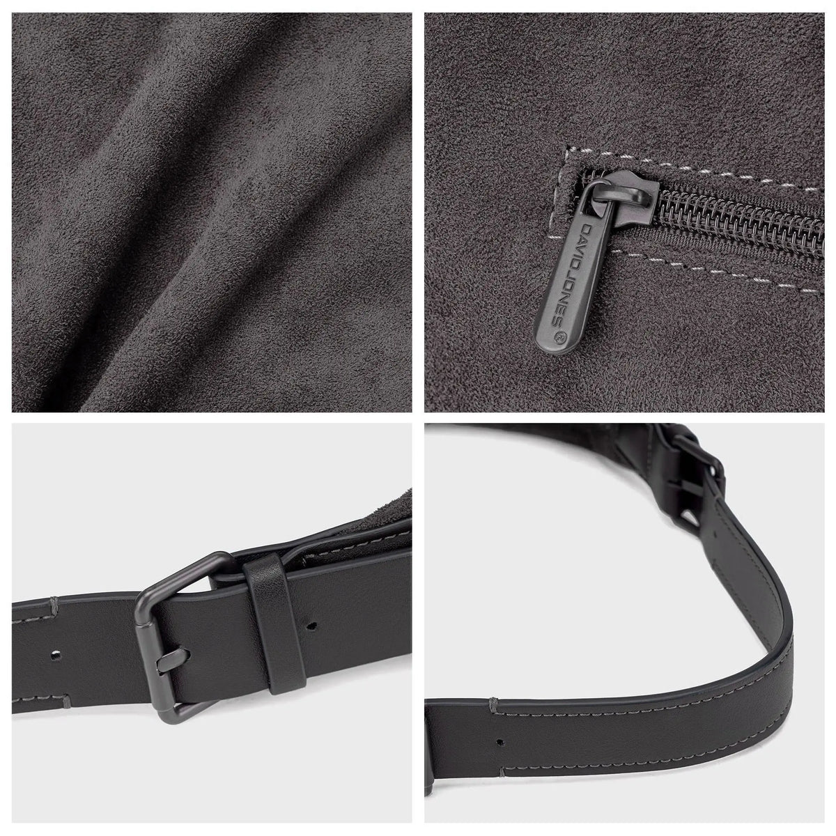 Grand Sac Hobo Souple Effet Daim