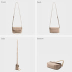 Petit sac bandoulière chaines David Jones