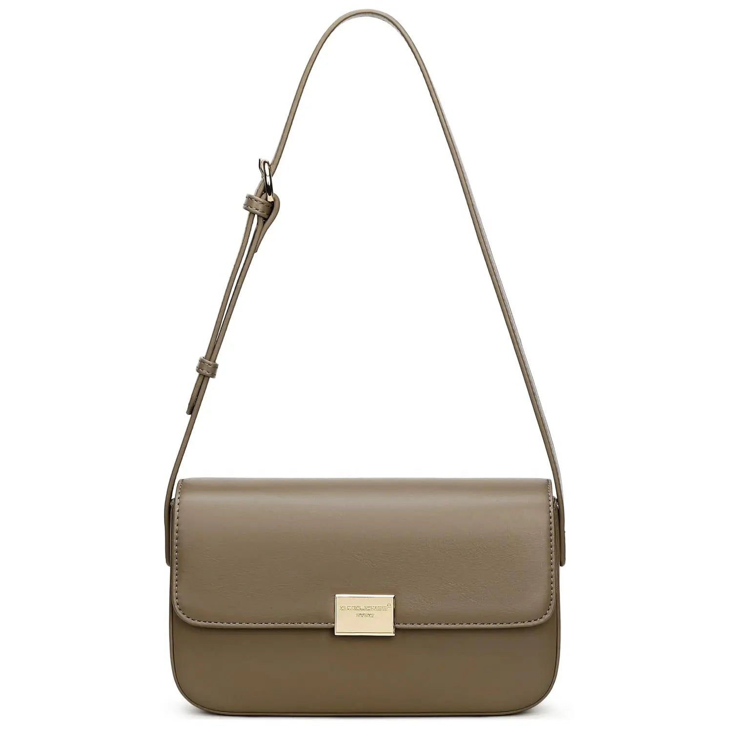 Petit sac bandoulière rabat rigide David Jones