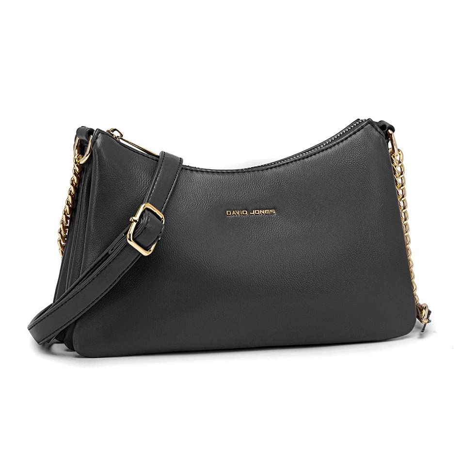 Petit sac bandoulière plusieurs compartiments David Jones