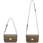 Petit sac bandoulière rabat rigide David Jones