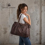 Grand Sac à Main Cabas XL Fourre-Tout Daim Suède David Jones