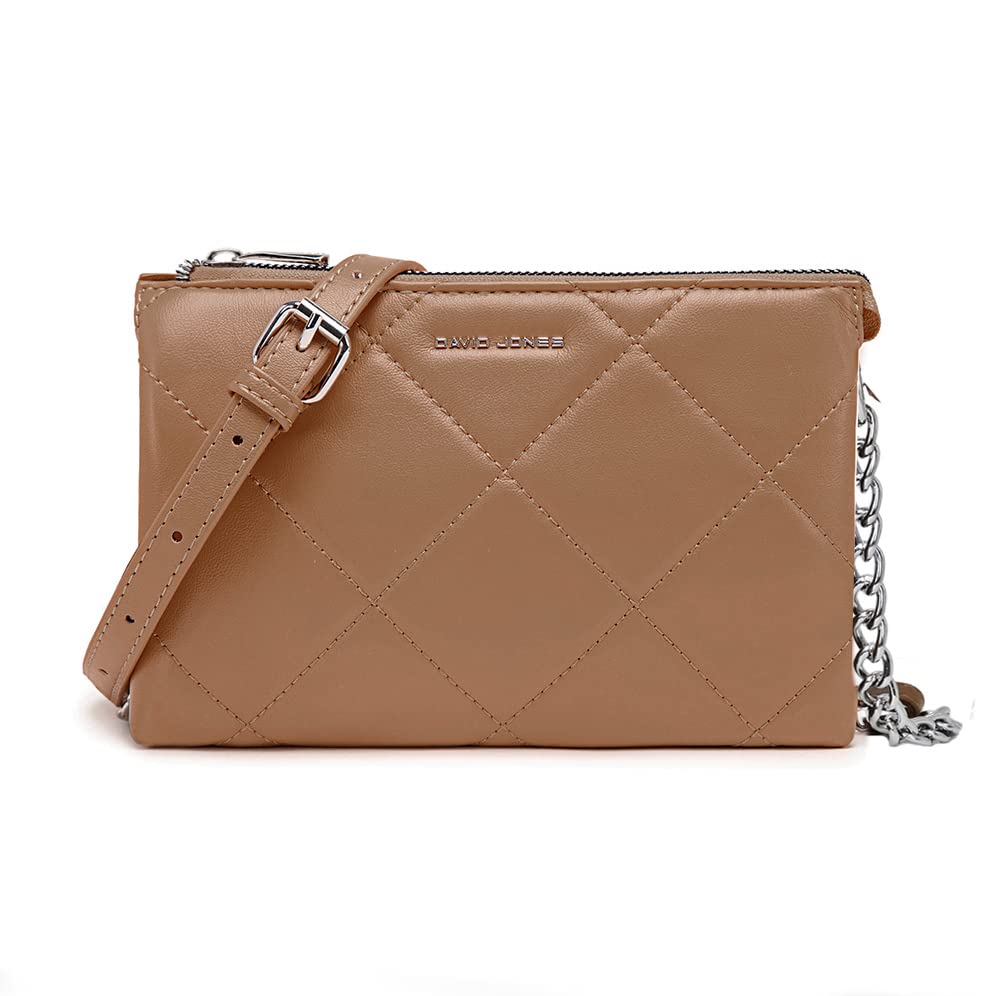 Petite pochette bandoulière matelassé David Jones