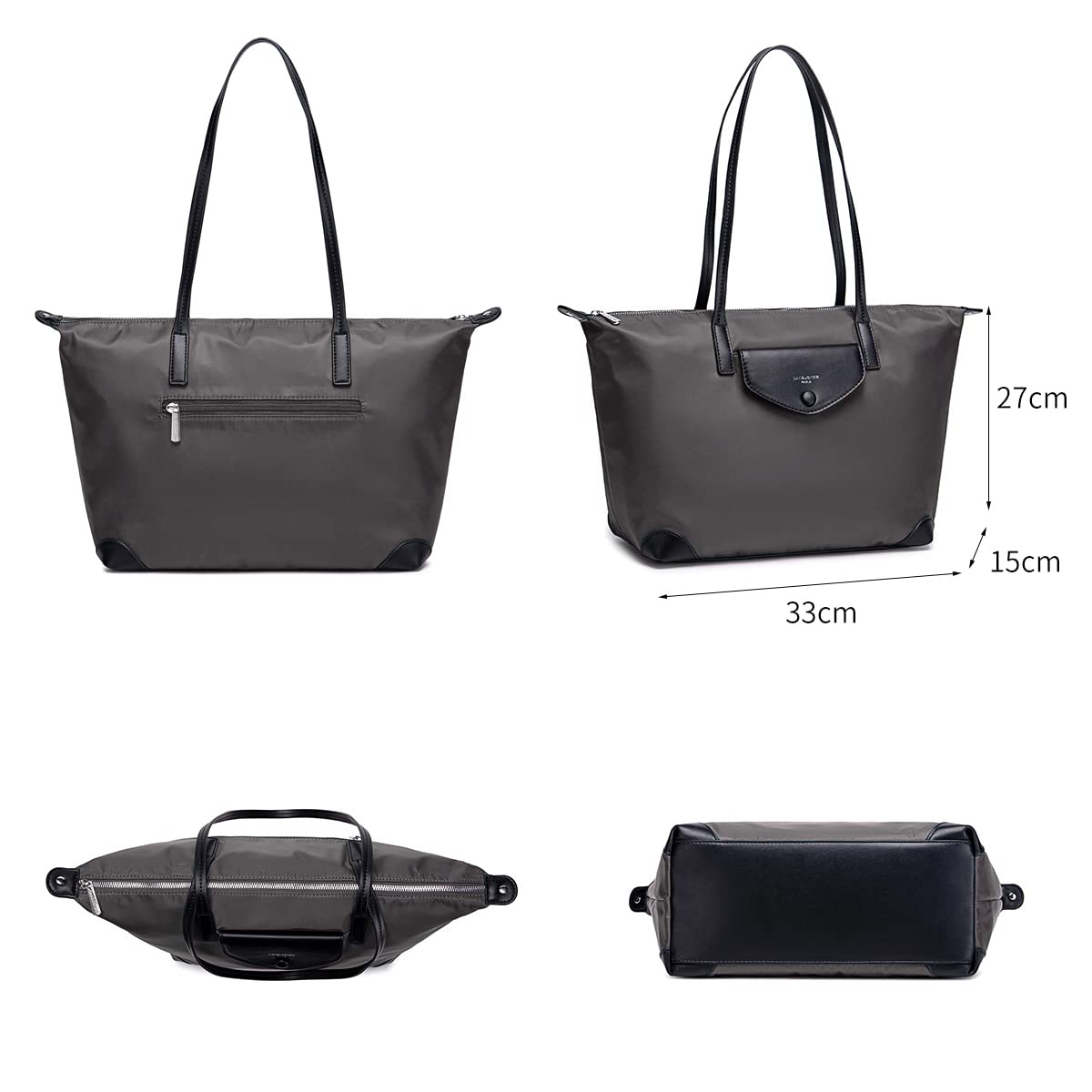 Sac à main cabas nylon David Jones