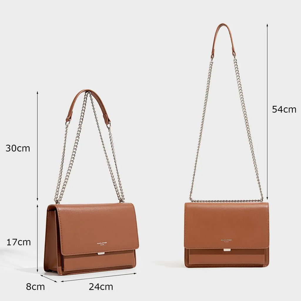 Sac bandoulière a rabat David Jones