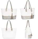 Sac à main grande capacité souple David Jones