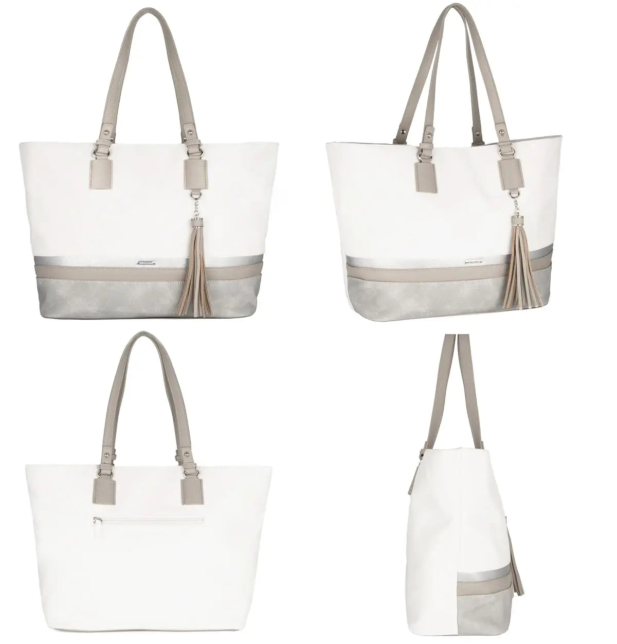 Sac à main grande capacité souple David Jones