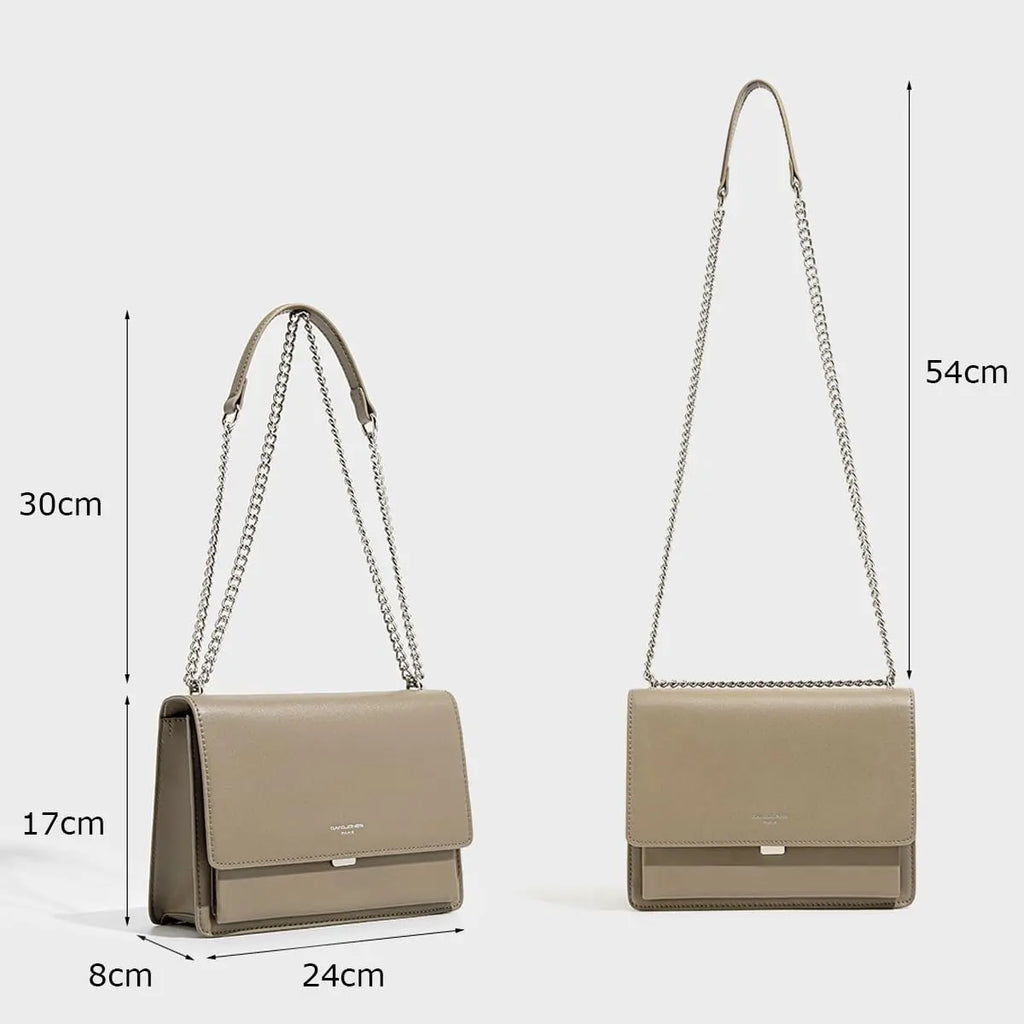 Sac bandoulière a rabat David Jones
