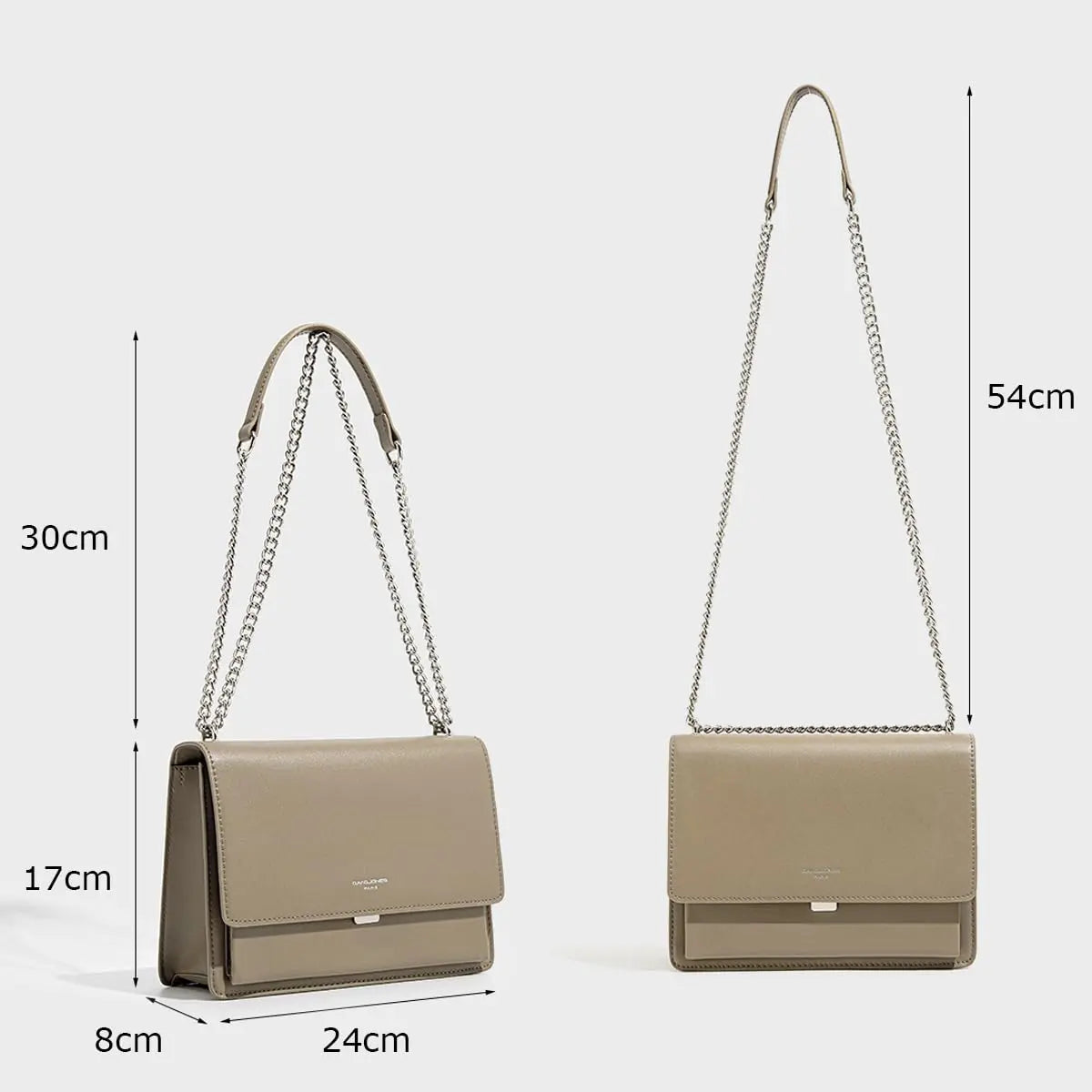 Sac bandoulière a rabat David Jones