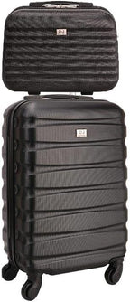 Set Trolley Valise Cabine + Vanity David Jones
