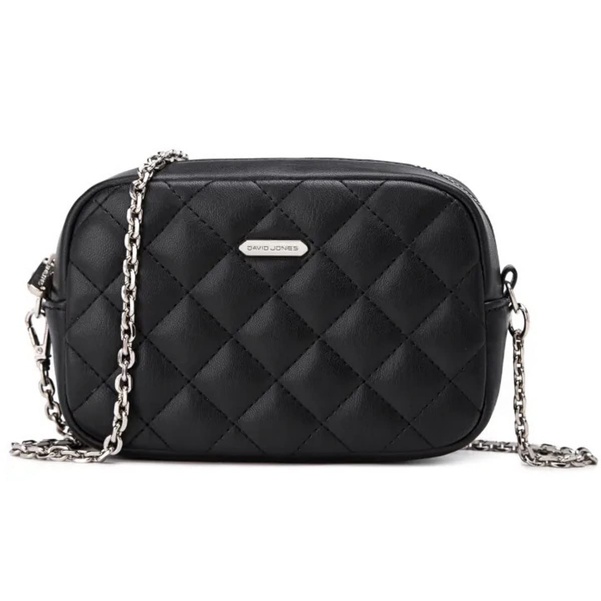 Mini sac bandoulière matelassé chaine David Jones