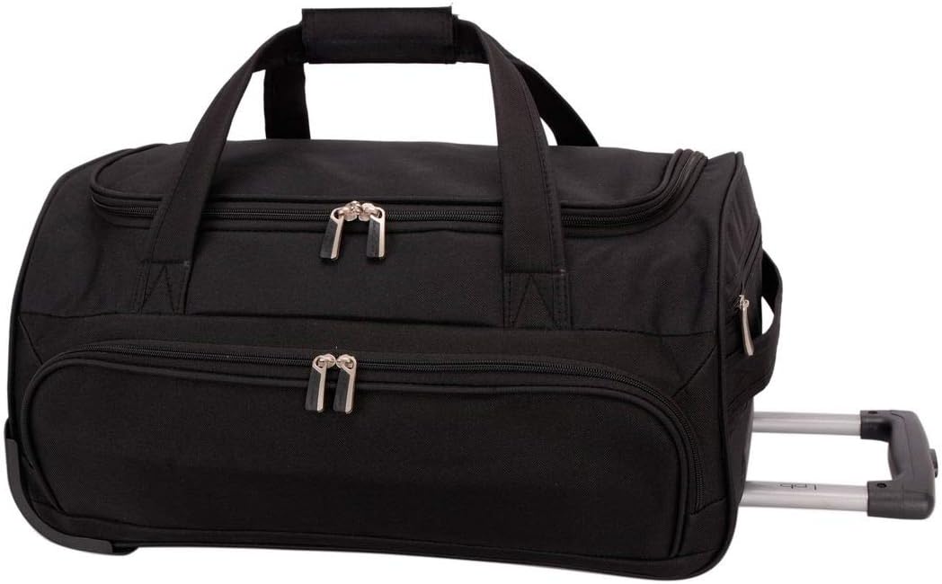 Sac Voyage à Roulettes - Trolley Cabine Souple Bagage à Main David Jones