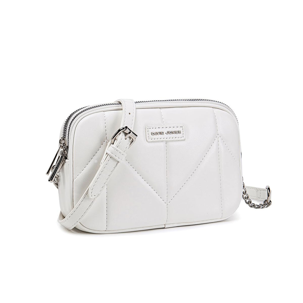 Petit sac bandoulière multipoche David Jones