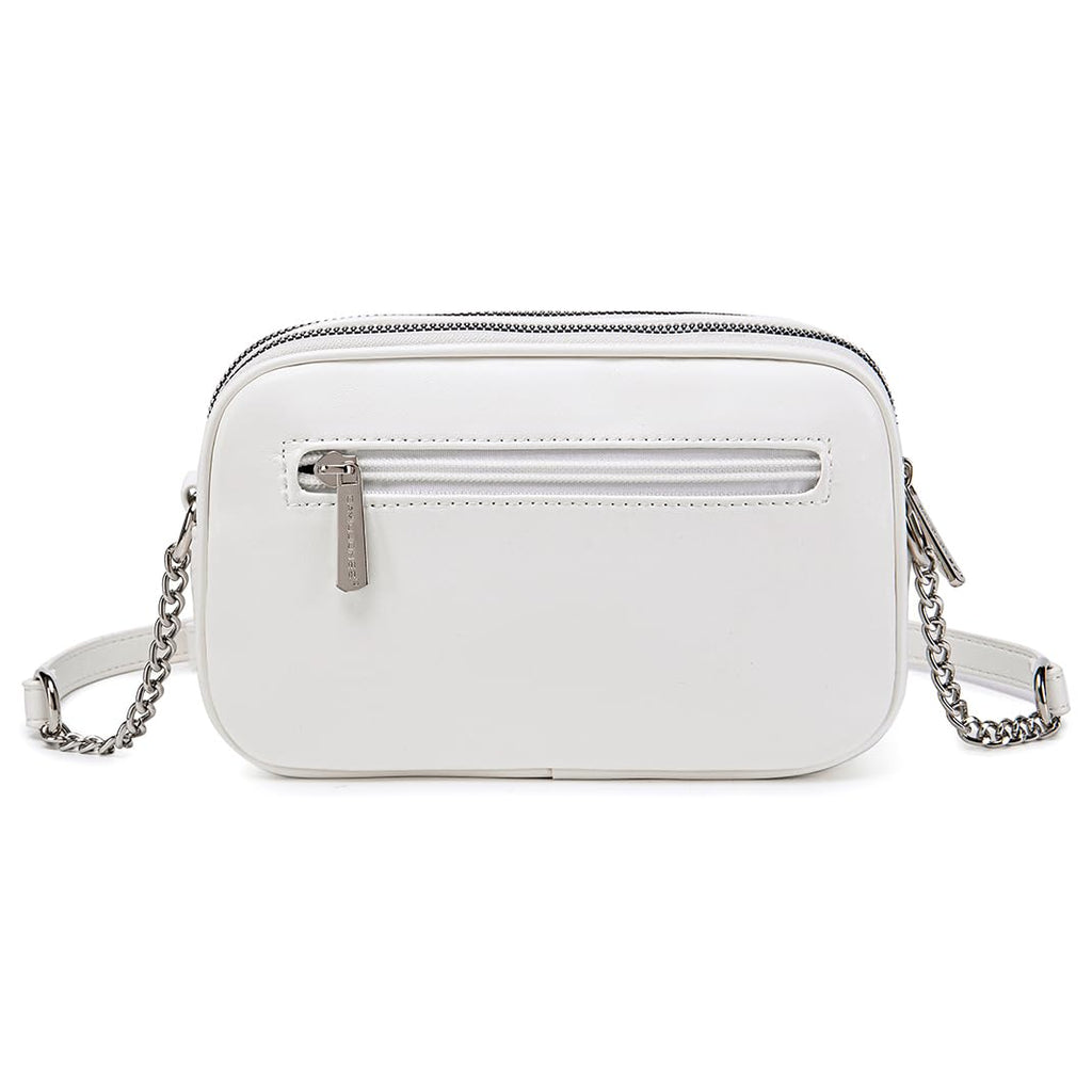 Petit sac bandoulière multipoche David Jones