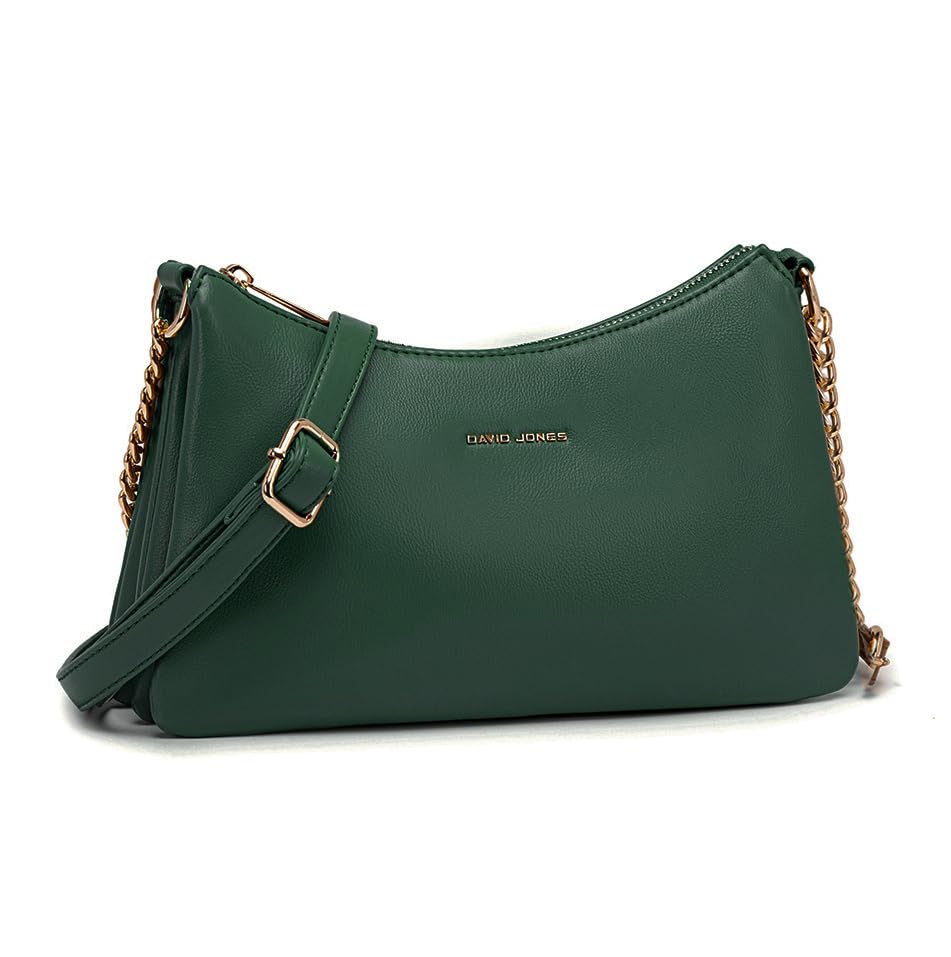 Petit sac bandoulière plusieurs compartiments David Jones