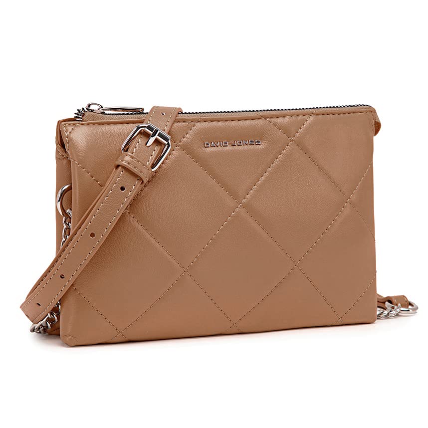 Petite pochette bandoulière matelassé David Jones