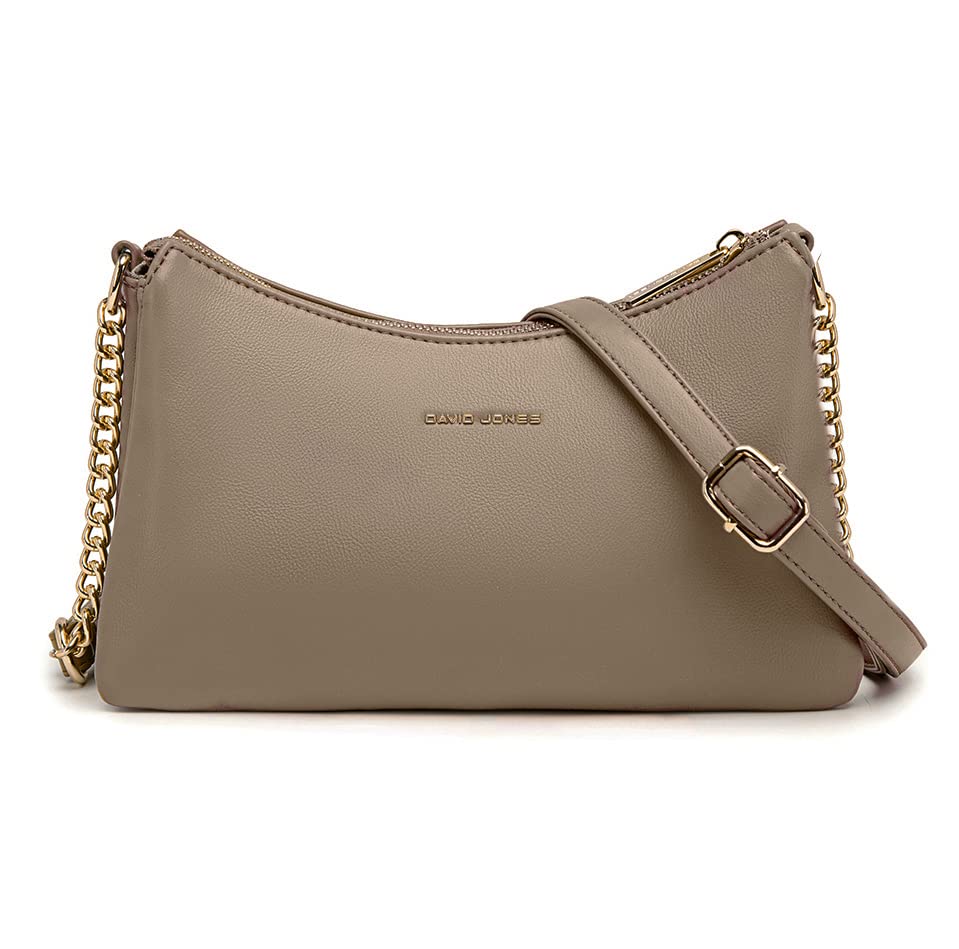 Petit sac bandoulière plusieurs compartiments David Jones