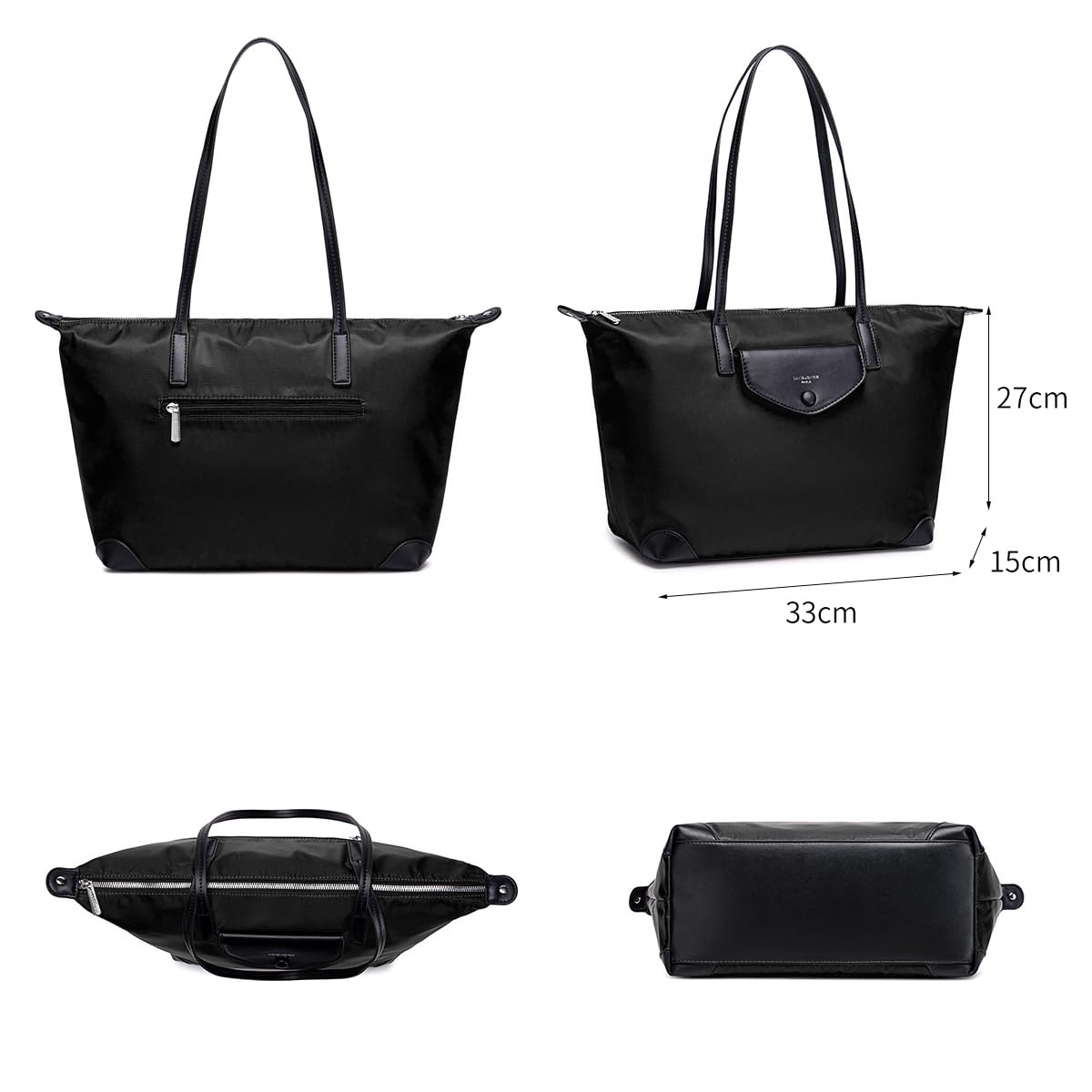 Sac à main cabas nylon David Jones