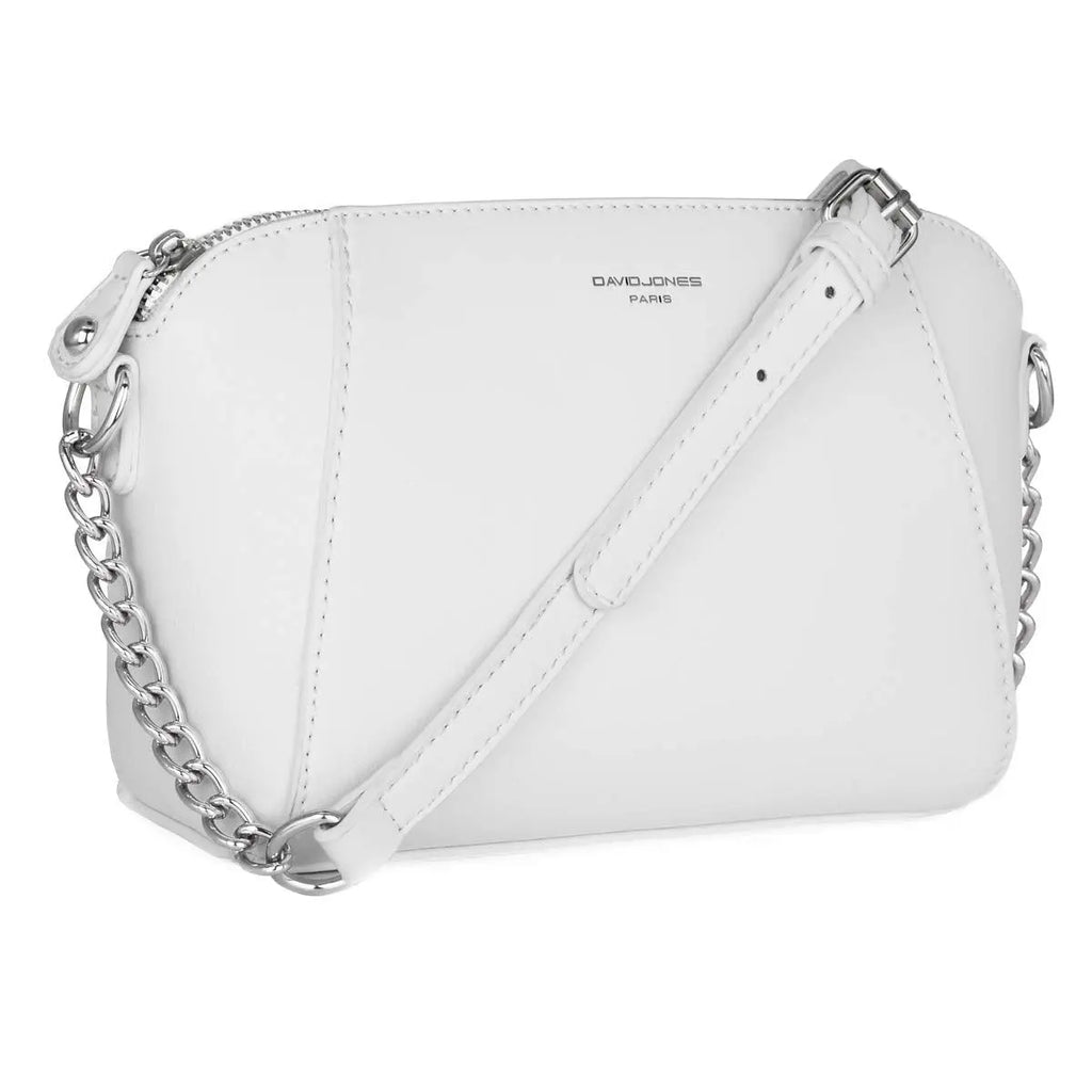 Petit sac bandoulière trapèze David Jones