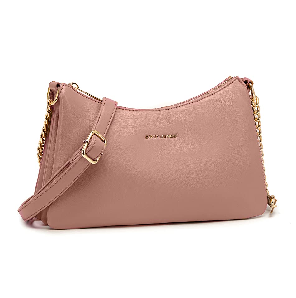 Petit sac bandoulière plusieurs compartiments David Jones