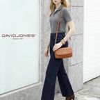 Sac bandoulière à rabat David Jones