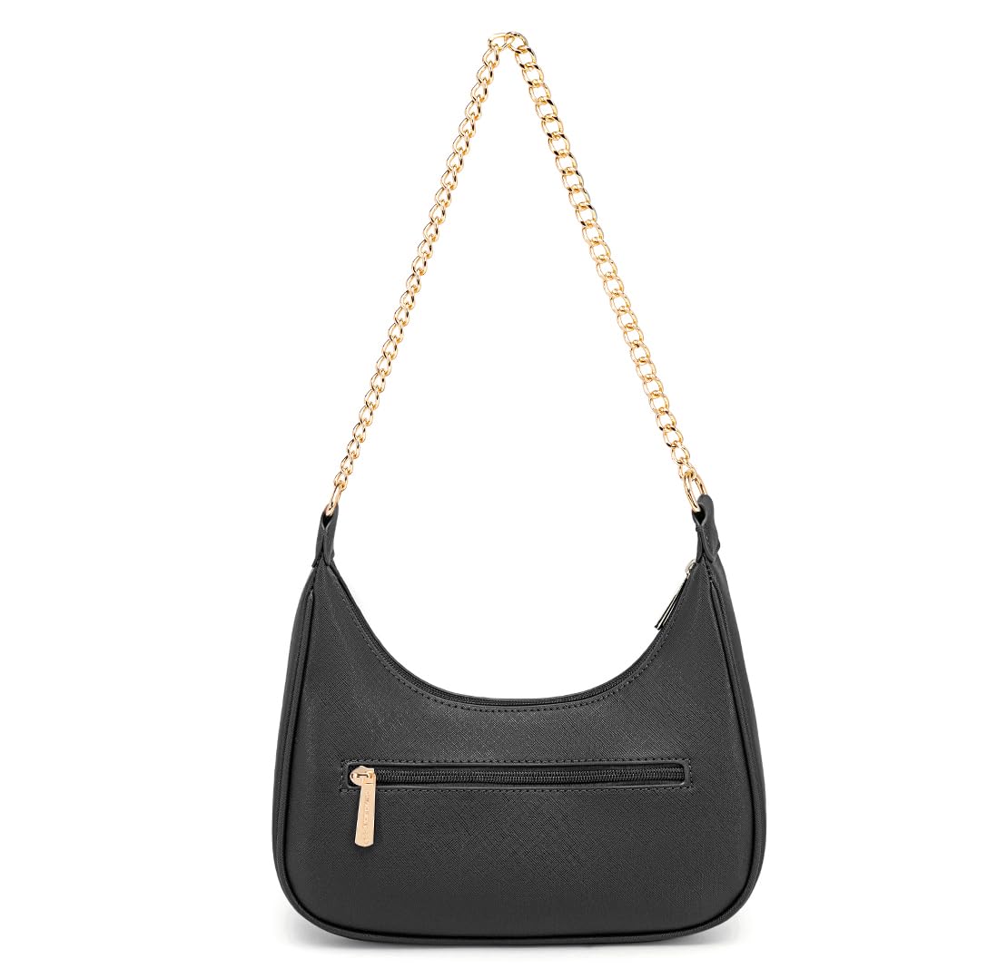 Petit sac porté épaule forme banane David Jones