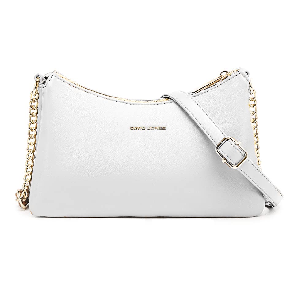 Petit sac bandoulière plusieurs compartiments David Jones