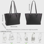 Grand Sac Cabas à 5 Compartiments