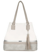 Sac à main grande capacité souple David Jones