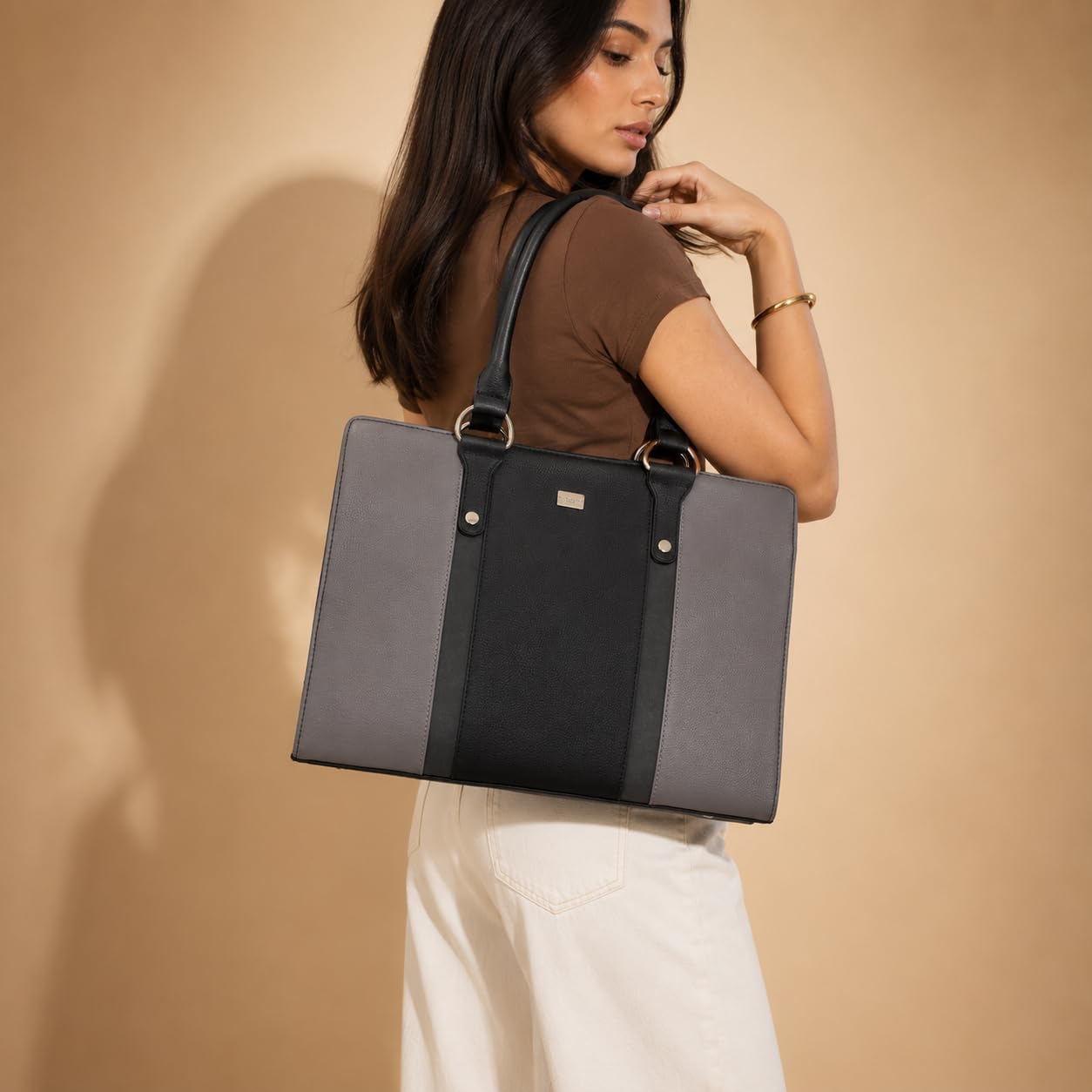 Grand Sac à Main XL Femme Fourre Tout Cartable David Jones