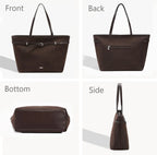 Grand sac à main shopping daim David Jones