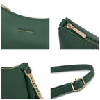 Petit sac bandoulière plusieurs compartiments David Jones