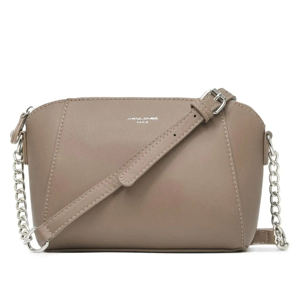 Petit sac bandoulière trapèze David Jones