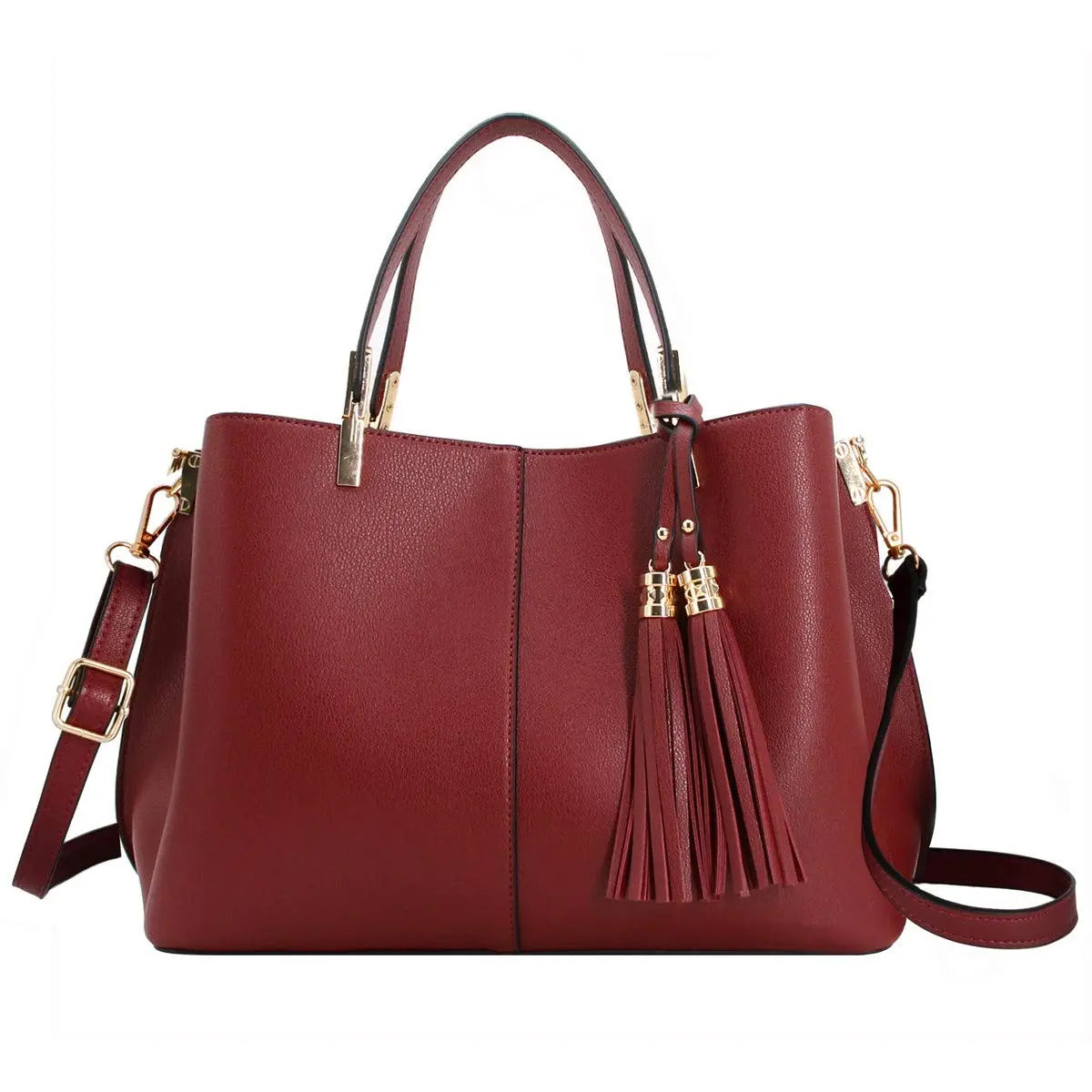 Sac à main femme tricolore pompon CRAZYCHIC