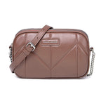 Petit sac bandoulière multipoche David Jones
