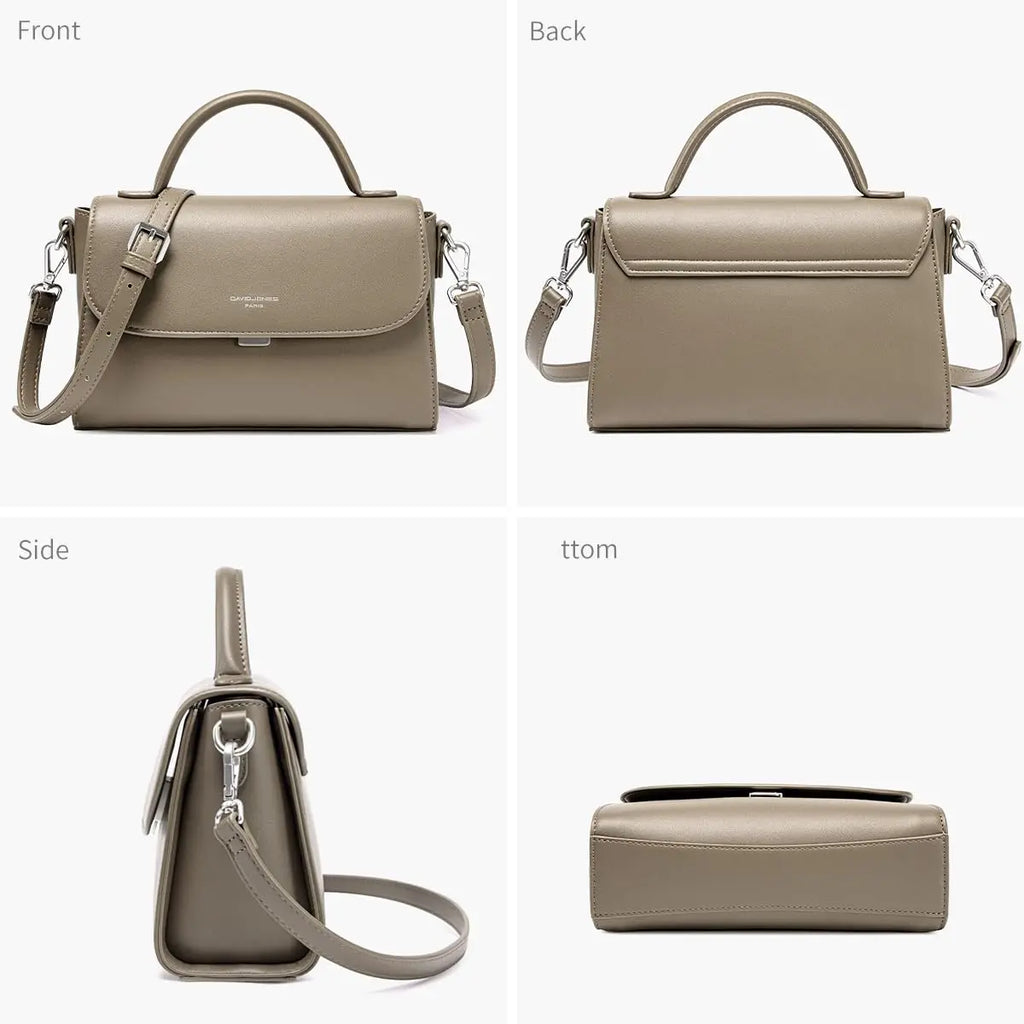 Sac bandoulière besace rabat David Jones