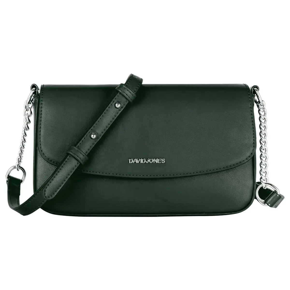 Sac bandoulière à rabat David Jones