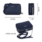 Petit sac bandoulière rectangulaire David Jones