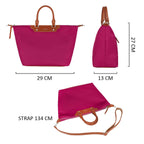 Sac à main cabas nylon David Jones