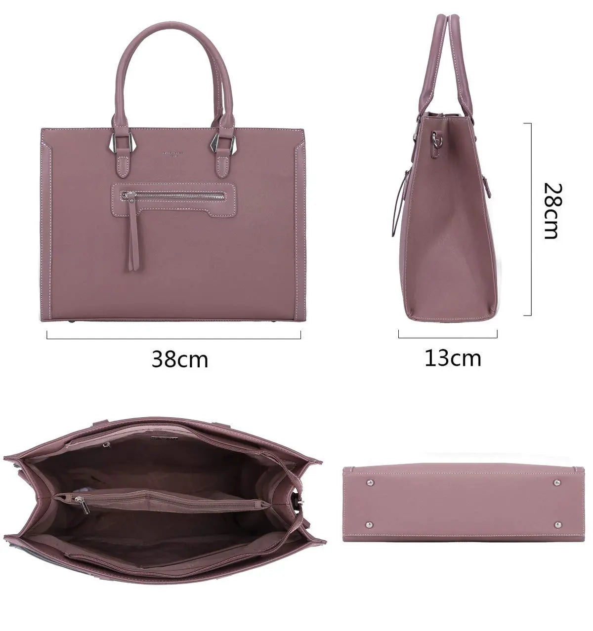 Grand sac à main cabas multiples David Jones