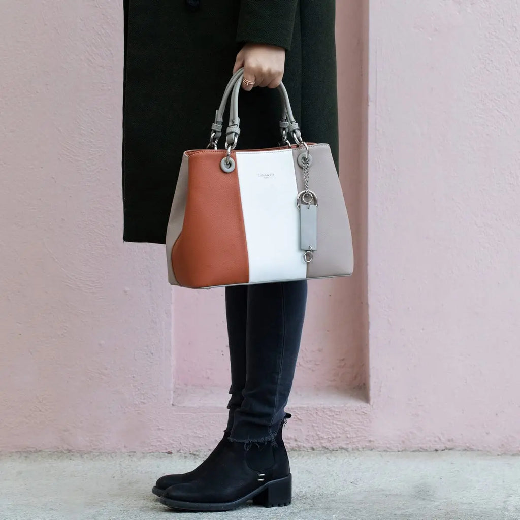 Sac à main tricolore CRAZYCHIC
