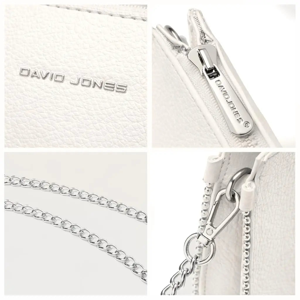 Petit sac bandoulière perle David Jones