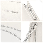 Petit sac bandoulière perle David Jones