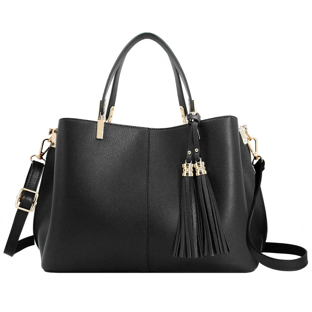 Sac à main femme tricolore pompon CRAZYCHIC